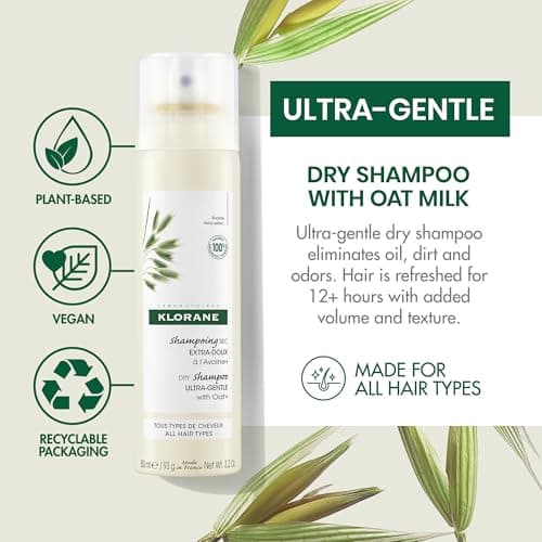 Klorane Dry Shampoo with Oat Milk thumbnail 2