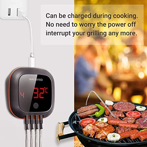 Inkbird IBT-4XS Bluetooth Wireless Grill Thermometer thumbnail 3