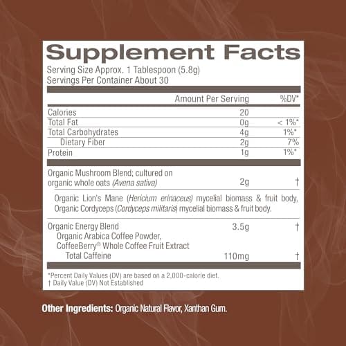 Om Mushroom Superfood Coffee Blend (30 Servings) thumbnail 3