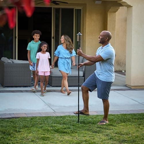 TIKI Brand Easy Install Metal Torch (4-Pack) thumbnail 3