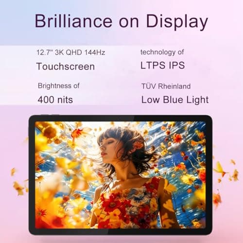 Lenovo Idea Tab Pro Tablet, 12.7" 3K QHD, Android OS, 128GB + 128GB SD Card thumbnail 4