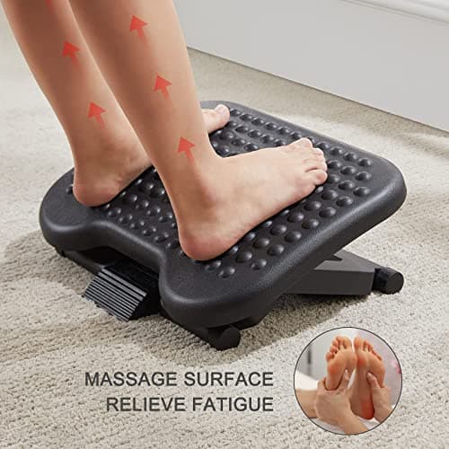 HUANUO Adjustable Under Desk Foot Rest thumbnail 3