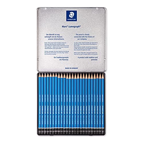STAEDTLER Mars Lumograph Art Drawing Pencils (12-Pack) thumbnail 2