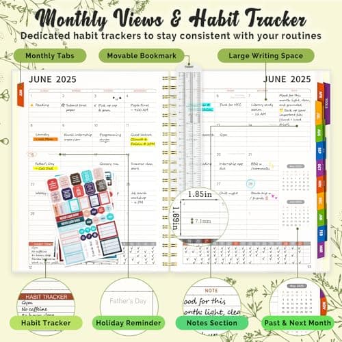 Ink+Volt Academic Planner 2025-2026 with Goal Setting thumbnail 2