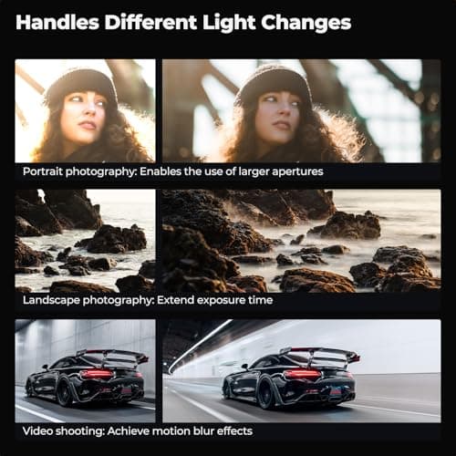 K&F Concept 77mm Nano-X Variable ND2-ND400 Filter thumbnail 3