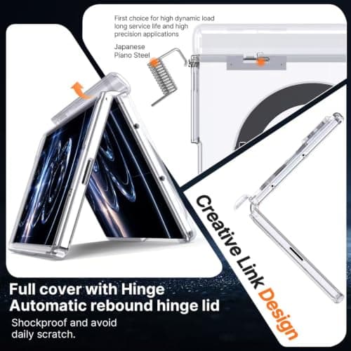 Gufiire for iPhone Duo Case MagSafe, Built-in Screen Protector thumbnail 5