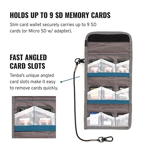 Tenba Reload SD 9 Card Wallet (Black) thumbnail 2