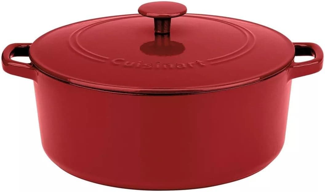 Cuisinart CI670-30CR Chef's Classic 7-Qt Dutch Oven thumbnail 4