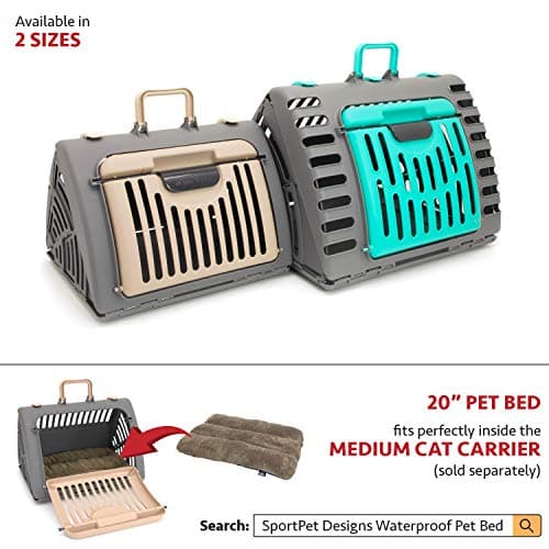 SportPet Designs Foldable Travel Cat Carrier thumbnail 2
