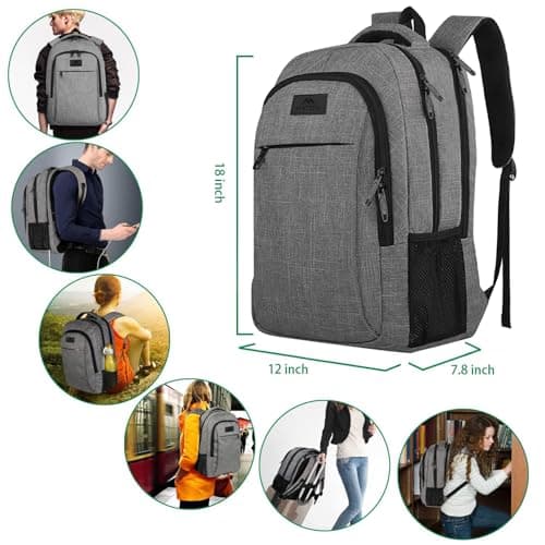 Matein Travel Laptop Backpack thumbnail 3
