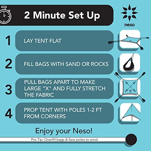 Neso Portable Beach Tent thumbnail 4