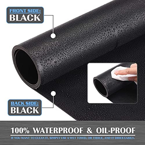 K KNODEL Large Leather Desk Mat (35.4" x 17") thumbnail 3