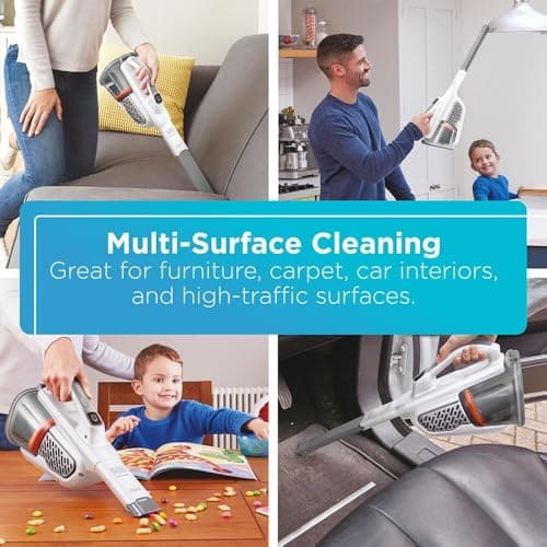 BLACK+DECKER dustbuster AdvancedClean+ Handheld Vacuum (HHVK320J10) thumbnail 5