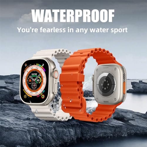 4 Pack Ocean Bands for Apple Watch Ultra 49mm thumbnail 4