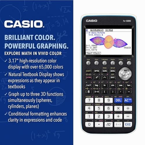 CASIO PRIZM FX-CG50 Color Graphing Calculator thumbnail 4