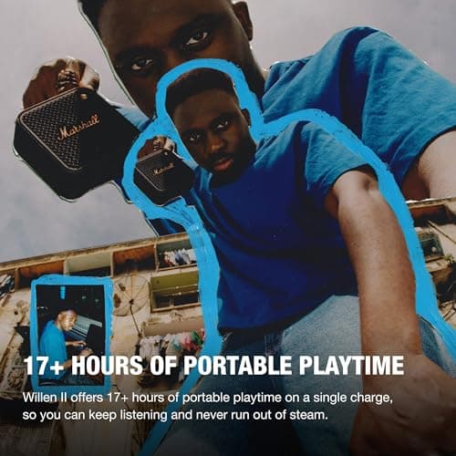 Marshall Willen II Portable Bluetooth Speaker thumbnail 3