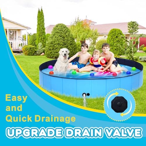 STUDESK Extra Large Foldable Dog Pool (97 Inch) thumbnail 4