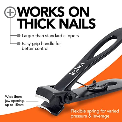 Kohm CP-220L Wide Jaw Toenail Clipper thumbnail 4