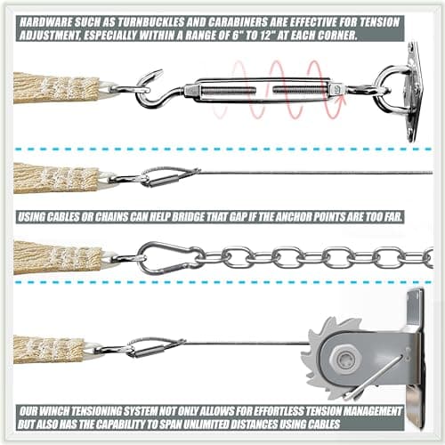 Amgo 12' x 16' Rectangle Sun Shade Sail thumbnail 3