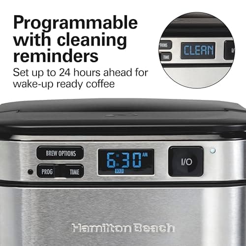 Hamilton Beach 46310 Programmable Coffee Maker thumbnail 3