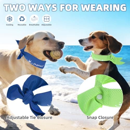 Aqua Coolkeeper Cooling Bandana for Dogs thumbnail 4