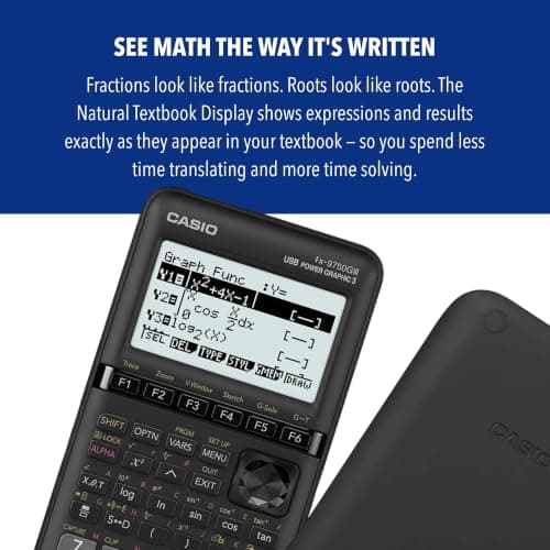 Casio fx-9750GIII Graphing Calculator thumbnail 5