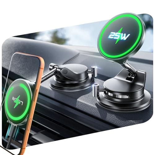 LISEN Qi2 MagSafe Car Mount Charger (25W) - image 1