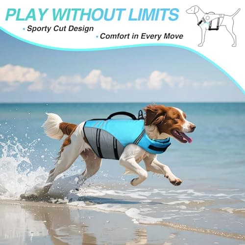 VIVAGLORY Ripstop Dog Life Jacket thumbnail 2