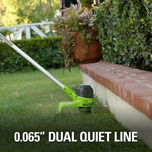 Greenworks 40V 12-Inch Cordless String Trimmer (ST40B210) thumbnail 5
