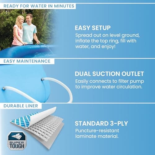 Intex Easy Set 15ft x 48in Above Ground Pool Set thumbnail 5