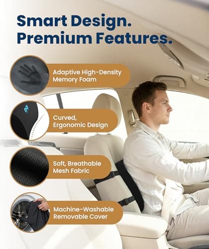 Everlasting Comfort Lumbar Support Pillow thumbnail 3