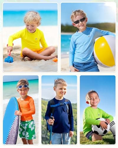 TSLA Kids UPF 50+ Long Sleeve Rash Guard thumbnail 2