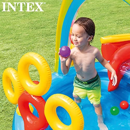 Intex Rainbow Ring Inflatable Play Center thumbnail 5