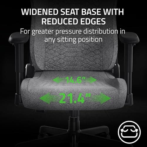 Razer Iskur V2 X Ergonomic Gaming Chair, Light Gray Edition thumbnail 5