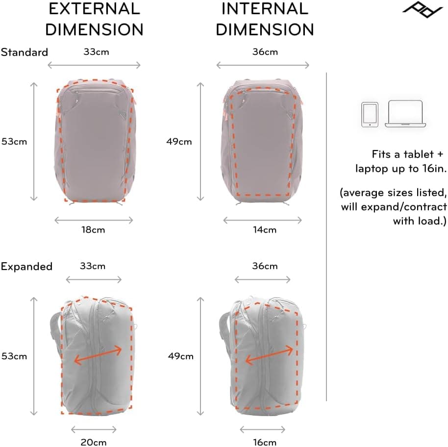 Peak Design Travel Backpack 45L thumbnail 2