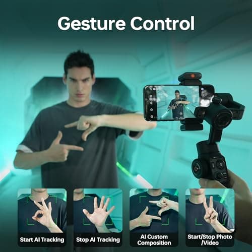 Zhiyun Smooth 5S Smartphone Gimbal Stabilizer Combo thumbnail 3