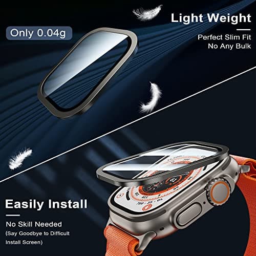 WSKEN for Apple Watch Ultra 4/3/2 Screen Protector thumbnail 5