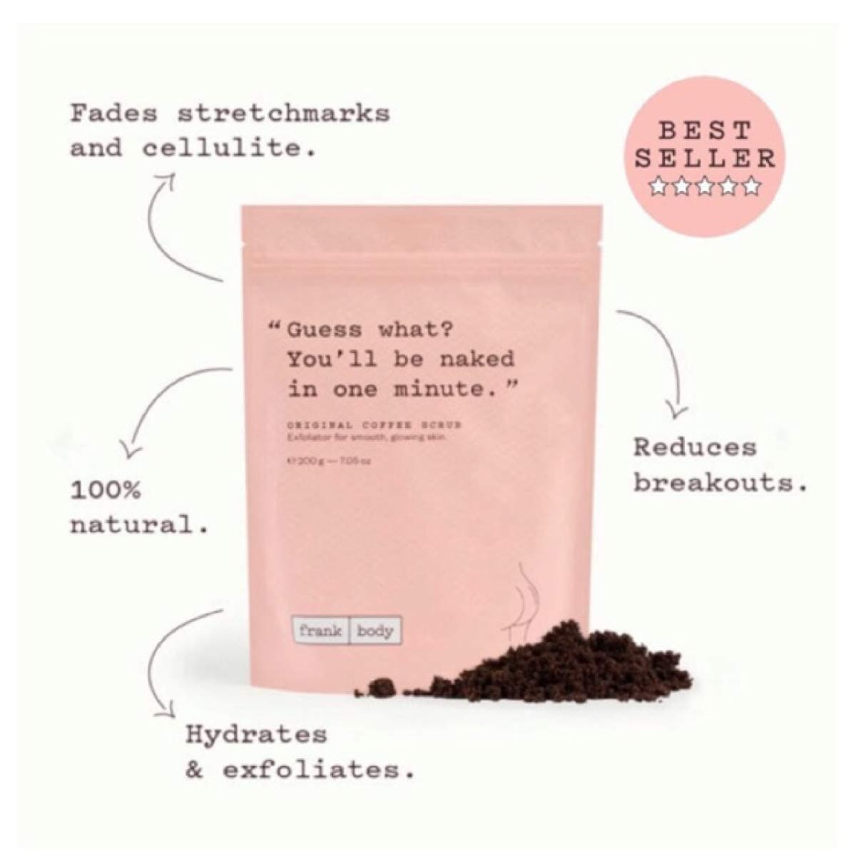 Frank Body Original Coffee Scrub thumbnail 3