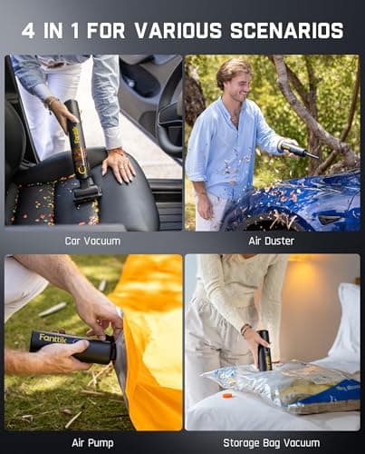 Fanttik Slim V8 Apex Car Vacuum thumbnail 2