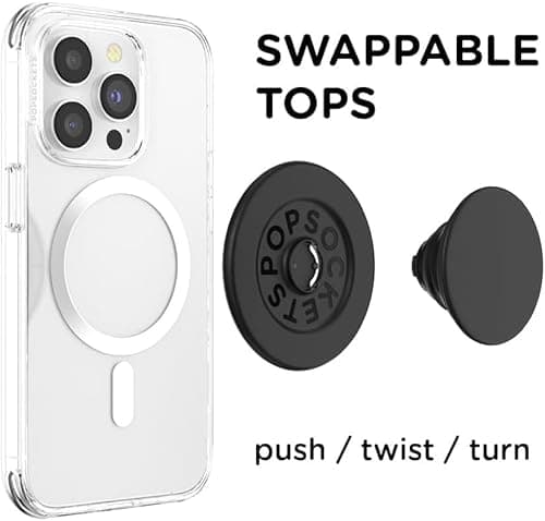 PopSockets Phone Grip for MagSafe - Black thumbnail 5