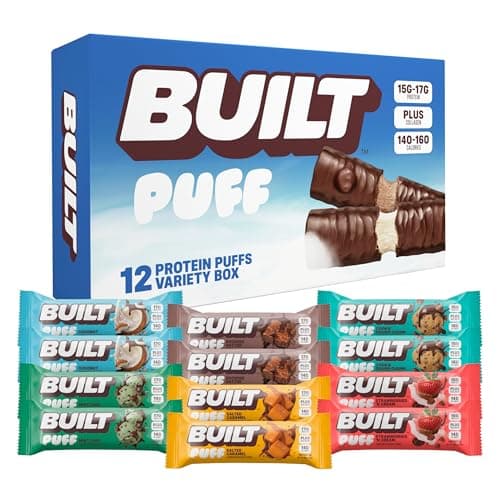 Built Bar Protein and Energy Bars, Variety Pack (18-Pack) - image 1