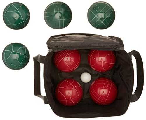 AmazonBasics 100mm Bocce Ball Set with Carrying Case thumbnail 4