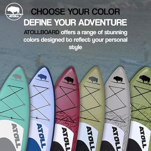 Atoll 11' Inflatable Stand Up Paddle Board thumbnail 4