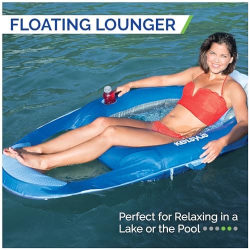 Kelsyus Floating Lounger with Canopy thumbnail 5