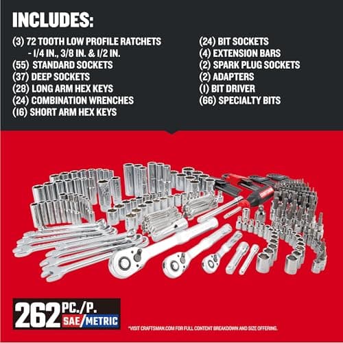 Craftsman 262-Piece Mechanic Tool Set with VERSASTACK thumbnail 2