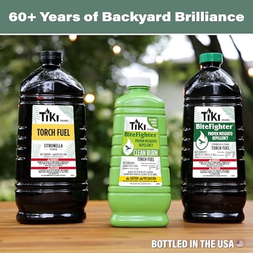 TIKI Brand 3-Pack Citronella Wax Torch Fuel Candles thumbnail 2