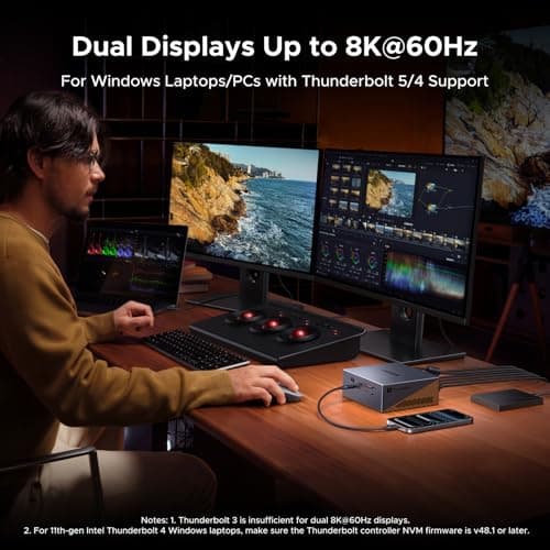 UGREEN Maxidok Thunderbolt 5 Docking Station thumbnail 5