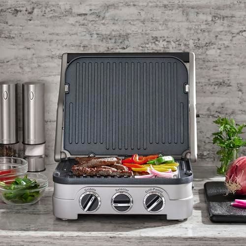 Cusimax Electric Indoor Grill & Panini Press thumbnail 2