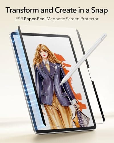 ESR Paper-Feel Magnetic Screen Protector for iPad Pro 13 (M5/M4) thumbnail 3