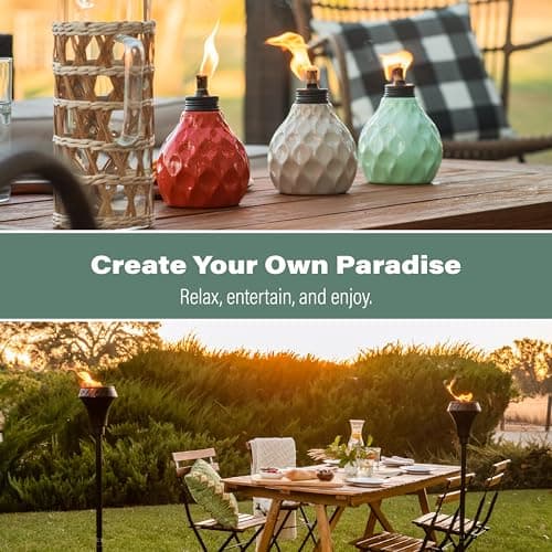 TIKI Brand 3-Pack Citronella Wax Torch Fuel Candles thumbnail 4